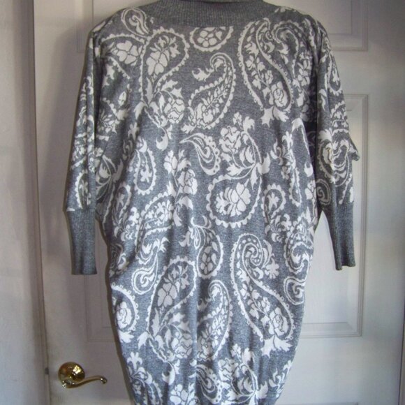Vintage Ocean Rose v neck sweater dress size s - Picture 2 of 7